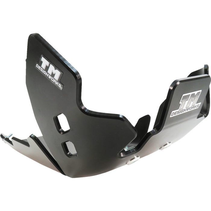 T.M. DESIGNWORKS 0506-2111 KTMC-258-BK Full-Coverage Skid Plate Skid Plate - Black - Gas Gas | Husqvarna | KTM