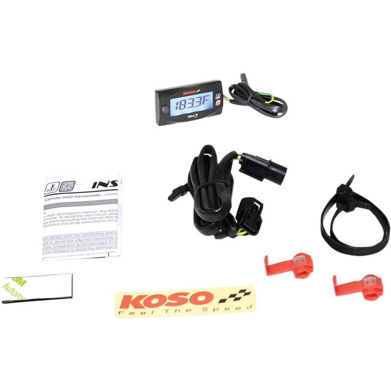 Koso North America Mini 3 Meter - BA003245 Honda Grom 125 2017-2020