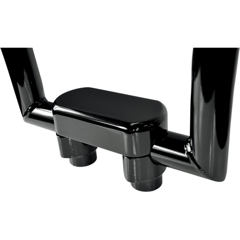 DRAG SPECIALTIES 0602-0601 Handlebar Riser & Top Clamp Kit 1-1/2" - big buffalo - black