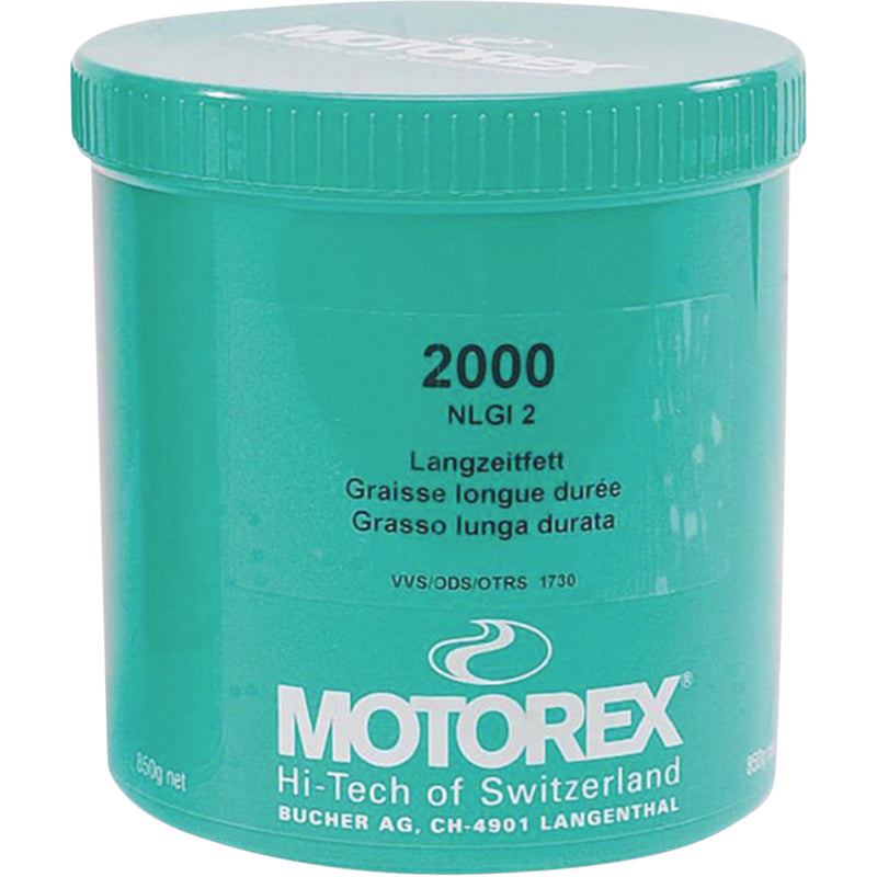 MOTOREX 3607-0006 300746 Long Term Grease 2000 Longlast 2000 Synthetic Grease - 850 g - Jar