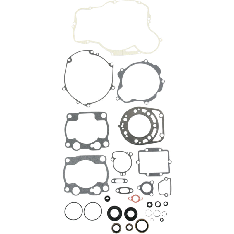 Moose Offroad Gasket Kit - 811455MSE Kawasaki KX 250 1990-1991