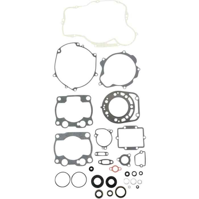 MOOSE OFFROAD M811455 811455MSE Complete Gasket and Oil Seal Kit Motor Gasket Kit with Oil Seal - Kawasaki