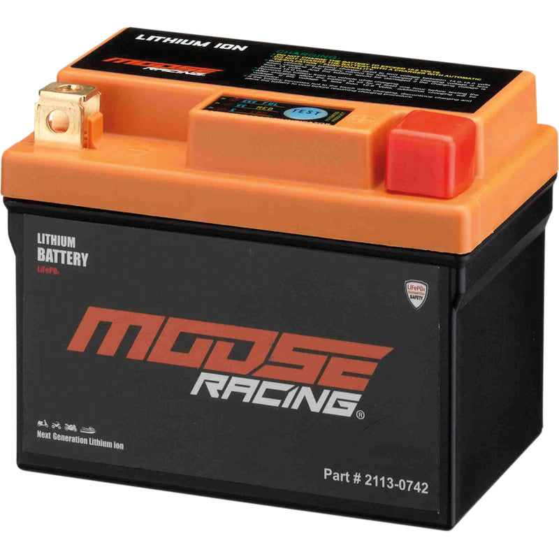 Moose Offroad Battery - HUTZ5S-FP For E-TON ATVs 1999-2005 | Polaris Scrambler / Sportsman / Outlaw / Predator 2001-2017