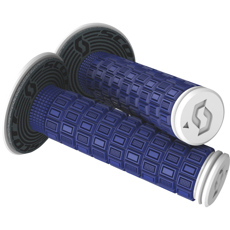 SCOTT 0630-3012 269305-1006 Mellow + Donut Grips Grips - Mellow - Blue/White