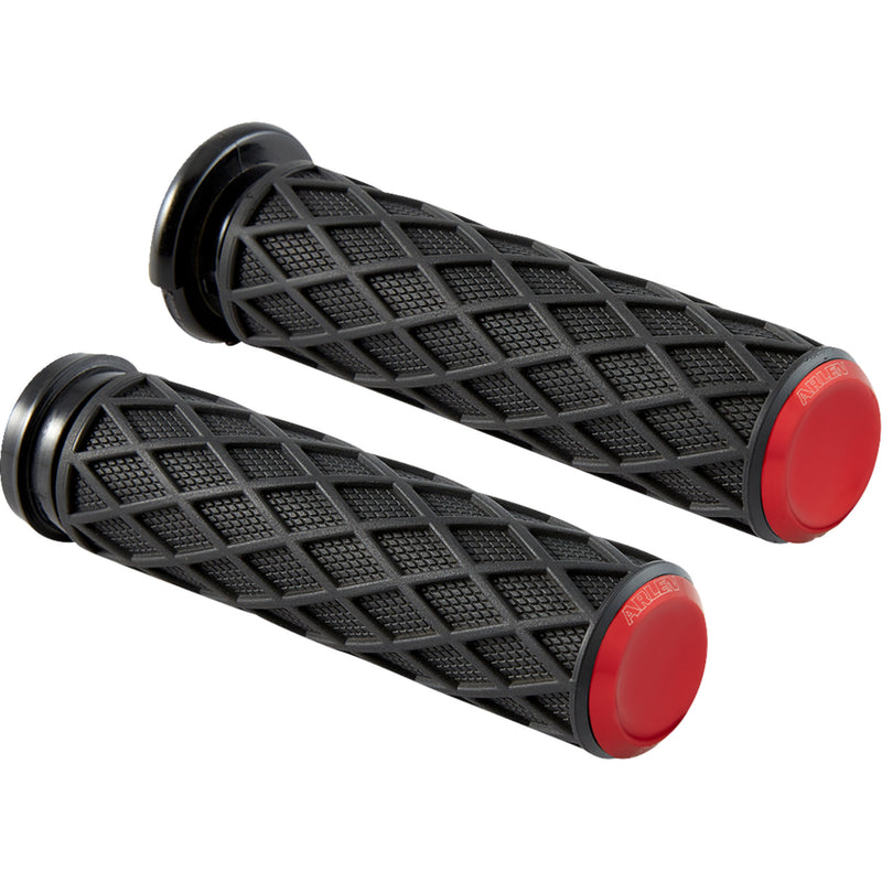 Arlen Ness Diamond Grips - 500-017 For Harley Motorcycles 2008-2025