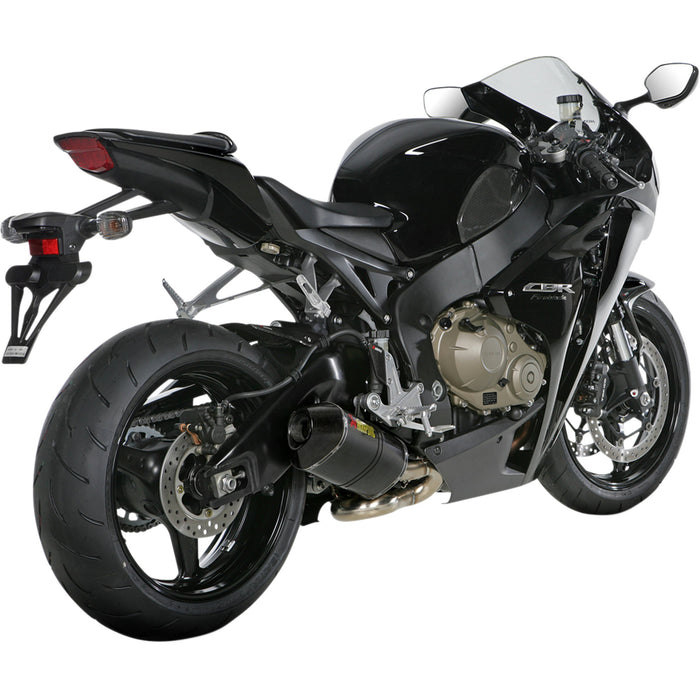 AKRAPOVIC 1811-1714 S-H10SO6T-TC Carbon Fiber Slip-On Line Muffler Slip-On Line Muffler - Carbon Fiber