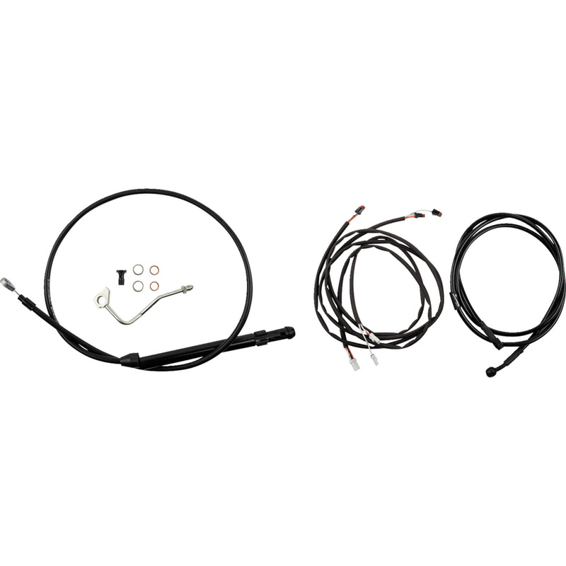 Burly Brand Complete Cable Kit - B30-1314 For Harley Touring 2021-2025