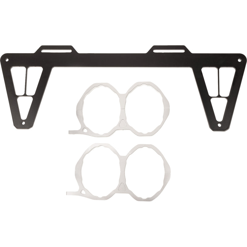 Trinity Racing Exhaust System - TR-4190D-BK Polaris RZR 2024-2025