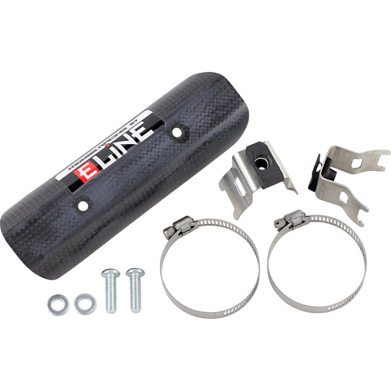 MOOSE OFFROAD 1861-1394 UNIV6A Gen 2 Universal Heat Shield Universal Pipe Guard - 6"