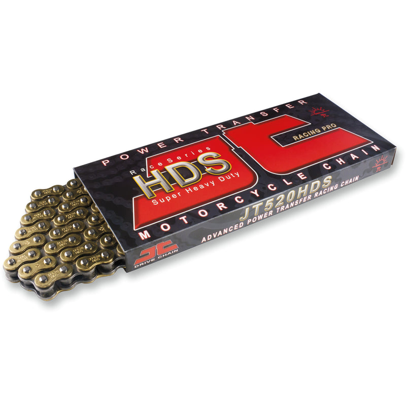 JT CHAINS 1220-0211 JTC520HDS114SL 520 HDS Ultimate Competition Chain 520 HDS - Ultimate Competition Chain - Steel - 114 Links