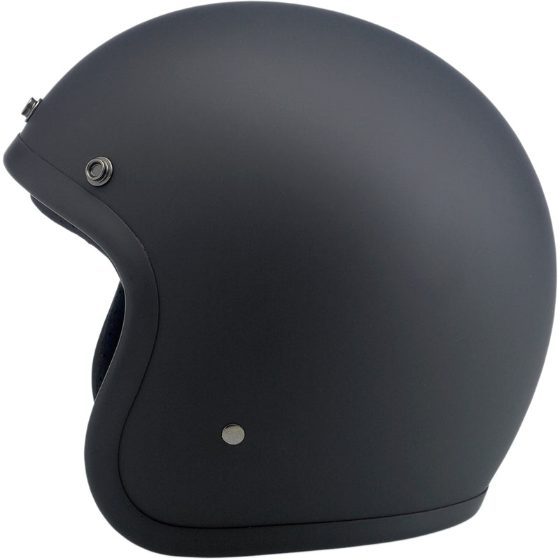 BILTWELL Bonanza Helmet — Solid Flat - Black