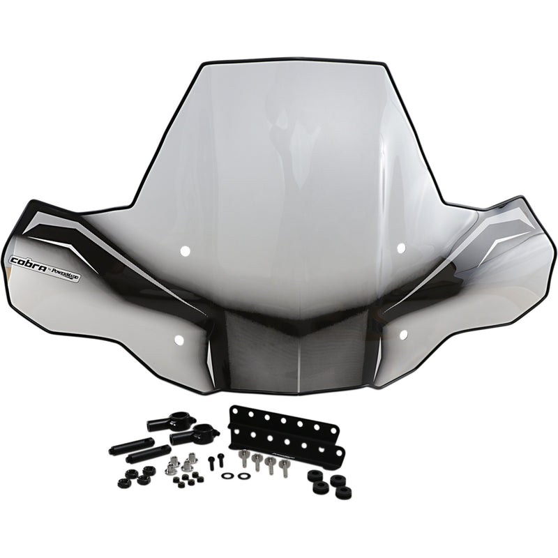 Powermadd Protek Windshield - 24571 For Honda ATVs 1997-2026 | CFMOTO ATV/UTV Models 2012-2026 | Can-Am Rally 200 2003-2007