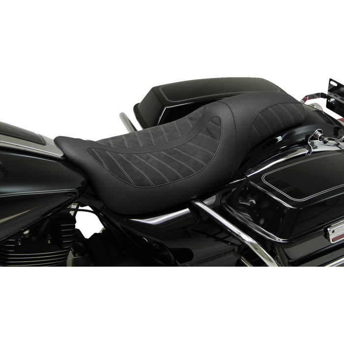 MUSTANG 0801-0986 76292 Kodlin Signature Series One-Piece Seat - Kodlin Solo Seat - Black - FL