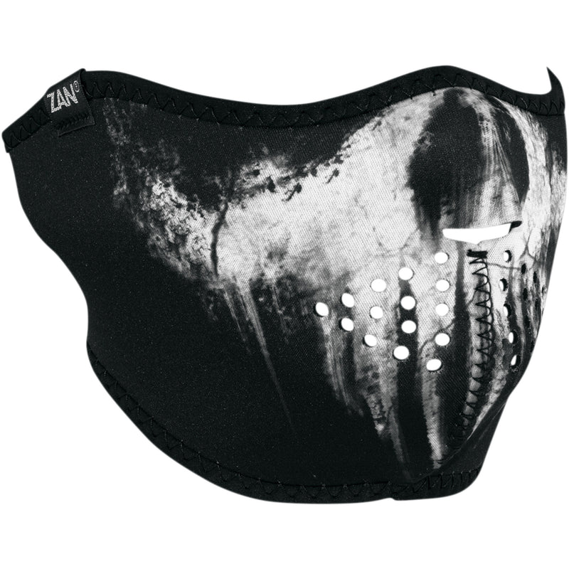 ZAN HEADGEAR 2503-0395 WNFM409H Neoprene Half Mask ghost skull