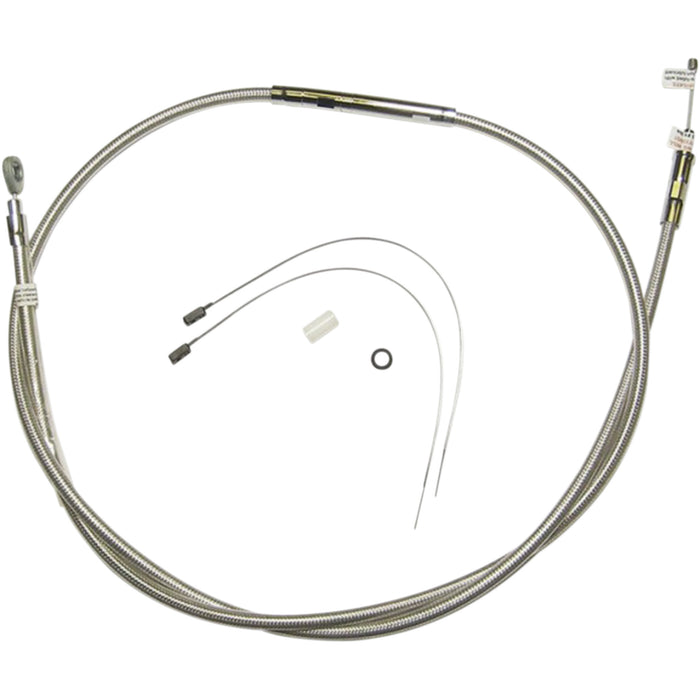 MAGNUM SHIELDING 0652-2099 522810 High-Efficiency Polished Stainless Clutch Cable