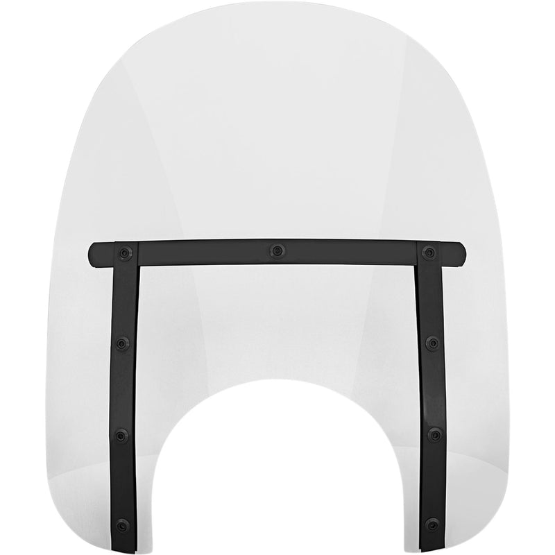 MEMPHIS SHADES 2313-0317 MEB4120 Memphis Slim Windshield 15" - 9" headlight cutout - clear