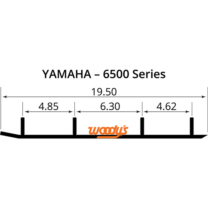 WOODY'S WYV-6500 WYV-6500 Executive Series™ Flat-Top® Wear Bars Executive Series™ Flat-Top® Runner