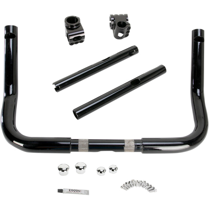 KLOCK WERKS 0601-3001 KWH-01-8015-B Klip Hanger Handlebar - 10" - Black