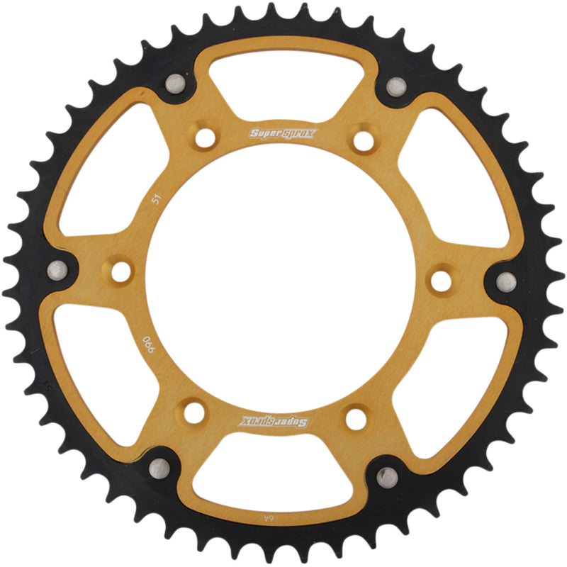 Supersprox Sprocket - RST-990-51-GLD Husaberg Dirt Bikes 2004-2017