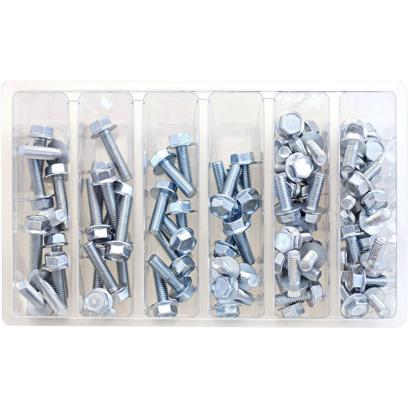 BOLT 2402-0232 SV-M6HEX10 Flange Bolt Assortment Bolt Assortment - Flange