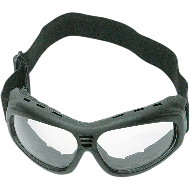Bobster Touring II Goggles Matte Black Clear Lens - BT2001C