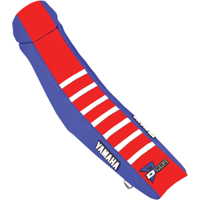 D'COR VISUALS 0821-3222 30-50-463 Seat Cover blue/red/white - yz250f/450f '14-'18