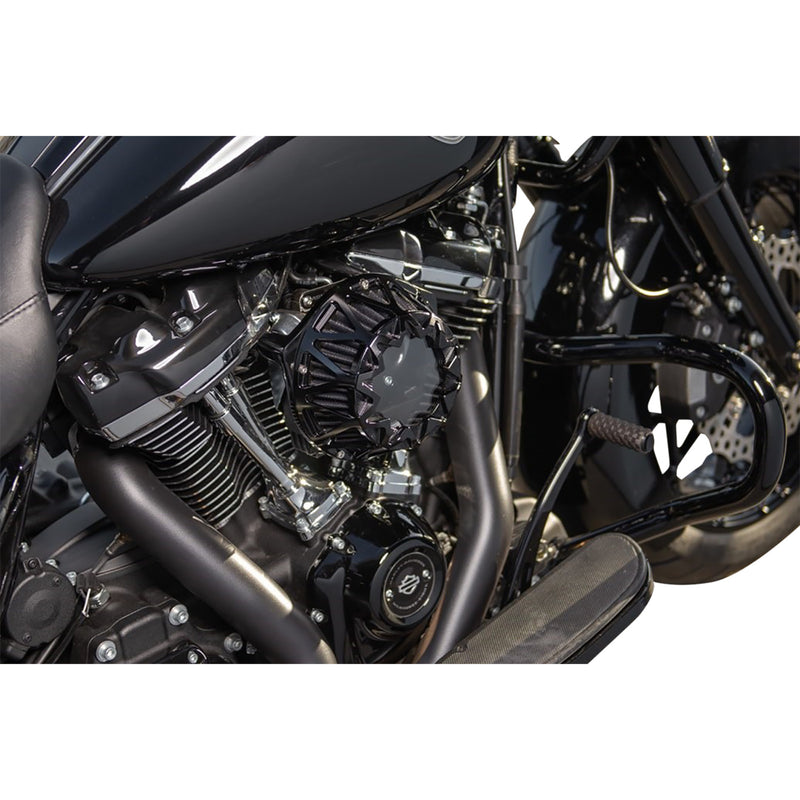 Arlen Ness Crossfire Breather Air Cleaner - 600-042 For Harley Motorcycles 2017-2025