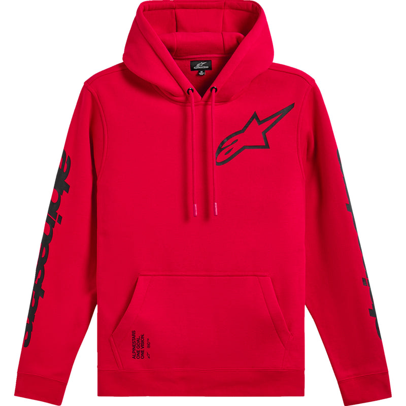 ALPINESTARS Triple Pullover Hoodie Red