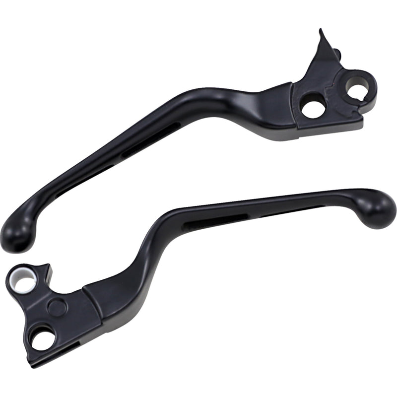 Drag Specialties Slotted Lever Set For Harley Motorcycles 1996-2017