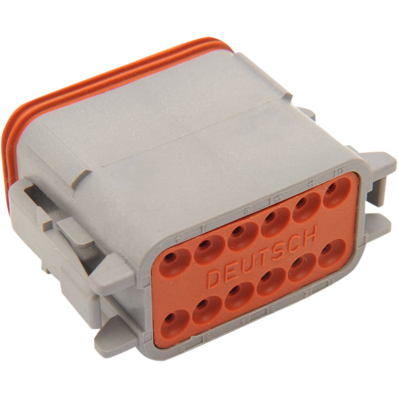 NAMZ 2120-0061 DP-12G Deutsch DT Sealed Connector Component — Wiring Connector Deutsch Plug - 12 Pin - Gray
