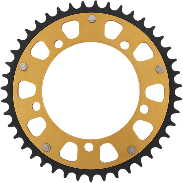 SUPERSPROX 1210-1960 RST-1793-43-GLD Stealth Rear Sprocket 43 tooth - gold - suzuki/triumph