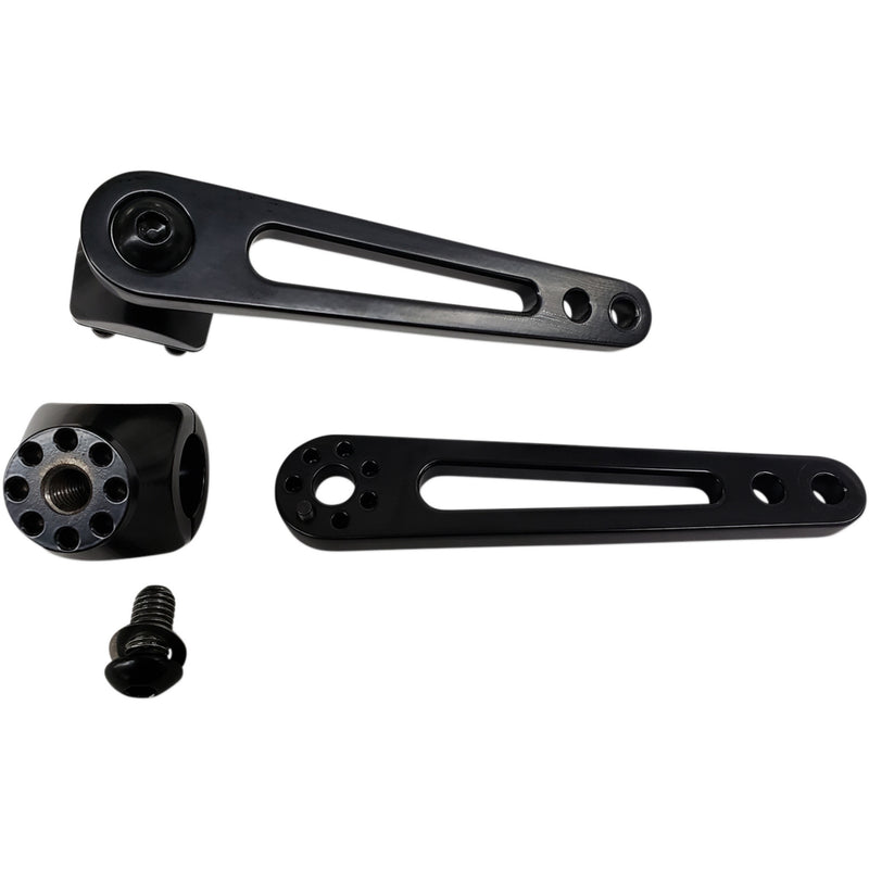 RIVCO PRODUCTS 1620-1924 HD005BK Adjustable Highway Peg Mount s - 1-1/4" - black