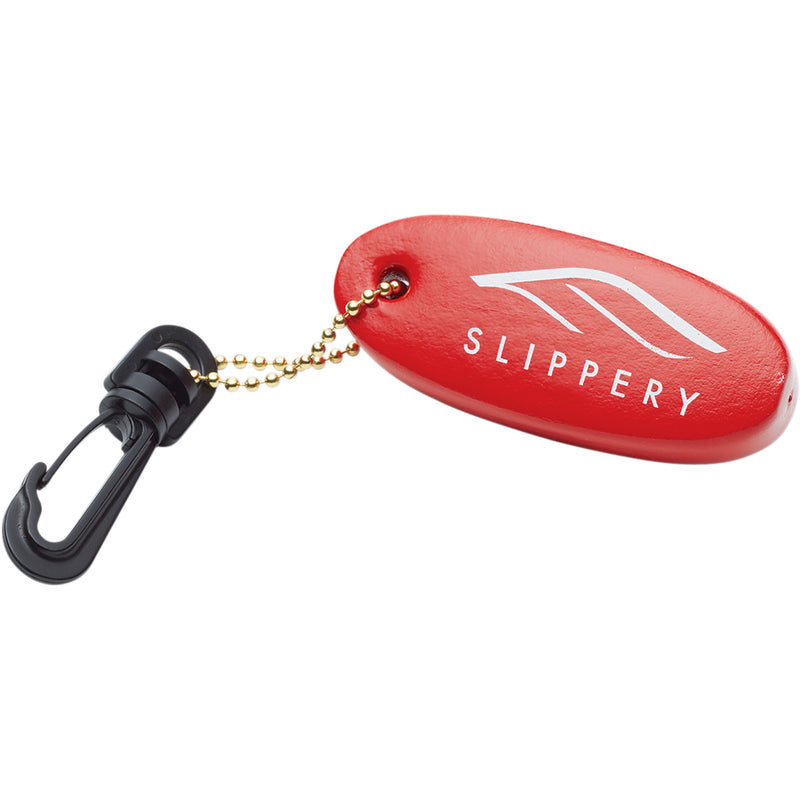 SLIPPERY 4850-0079 Key Float with snap hook - red/black/white