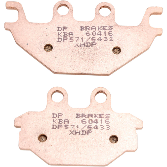 DP BRAKES 1721-2451 DP571 Sintered Metal Indian/Victory Brake Pads Sintered Brake Pads - DP571
