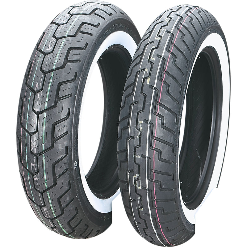 DUNLOP 32NM-91 45605490 D404 Tire Tire - D404 - Front - 150/80-16 - Wide Whitewall - 71H