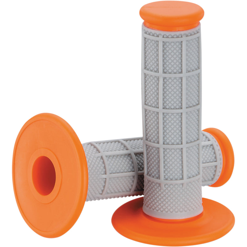 MOOSE OFFROAD 0630-1833 1MG0715-EVM Qualifier Grips Grips - Qualifier - Half Waffle - Orange