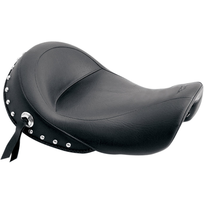 MUSTANG 0803-0304 76106 Studded Vinyl Solo Seat - FXD '06-'17