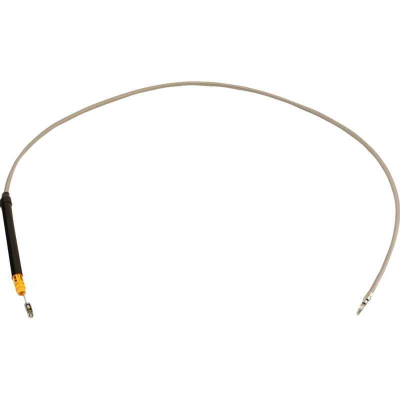 LA Choppers Stainless Steel Braided Clutch Cable 15"-17" Ape Hangers - LA-8059C16 For Harley Touring 2023-2026