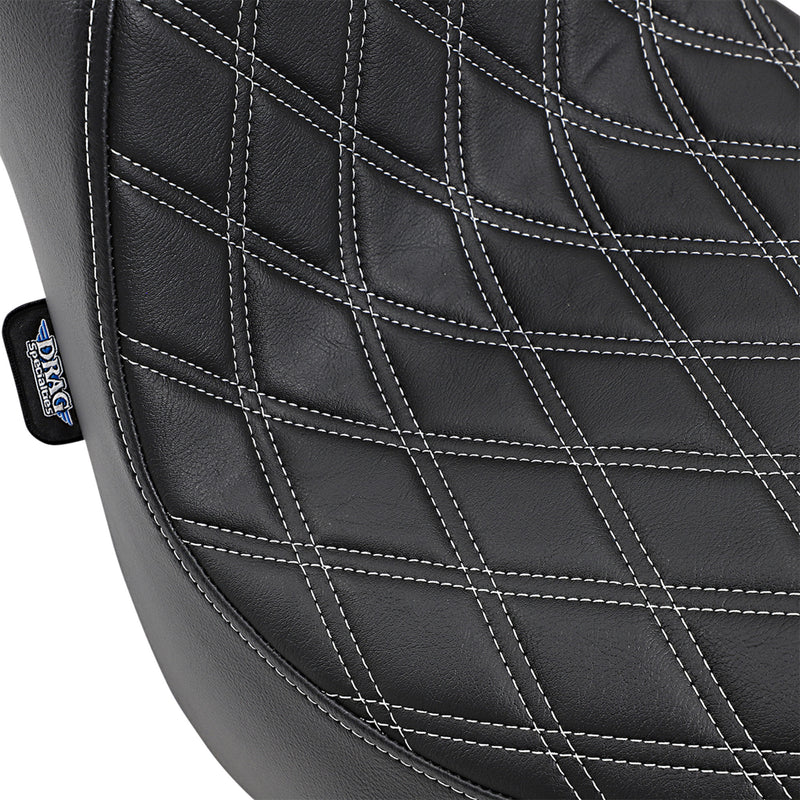 Drag Specialties Predator III Seat - 0802-1073 For Harley Softail 2018-2023