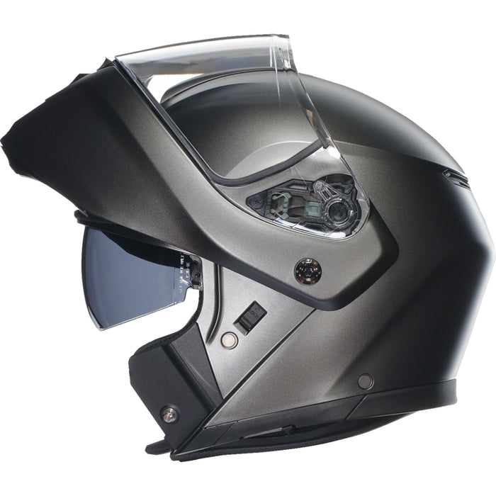 AGV 0100-2380 2118296002009S Streetmodular Mono Helmet Streetmodular Helmet - Mono - Matte Gray - Small