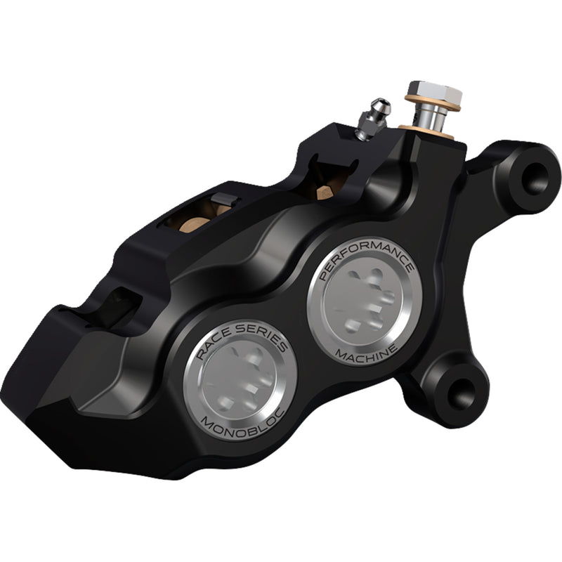 Performance Machine (pm) Brake Caliper - 0053-2958-MB For Harley Motorcycles 2006-2024