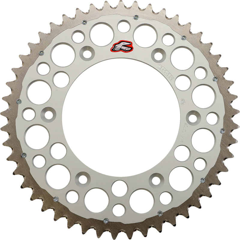 RENTHAL 1210-0232 1540-520-49GPSI Twinring™ Rear Sprocket 49 tooth - silver
