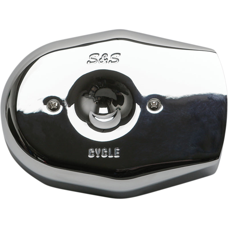 S&S CYCLE 1014-0296 170-0592 Stealth Tribute Air Cleaner Cover - Chrome