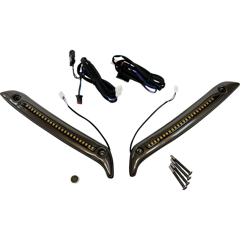 Custom Dynamics Trim - CD-LRST-WT-D For Harley Softail 2022-2026