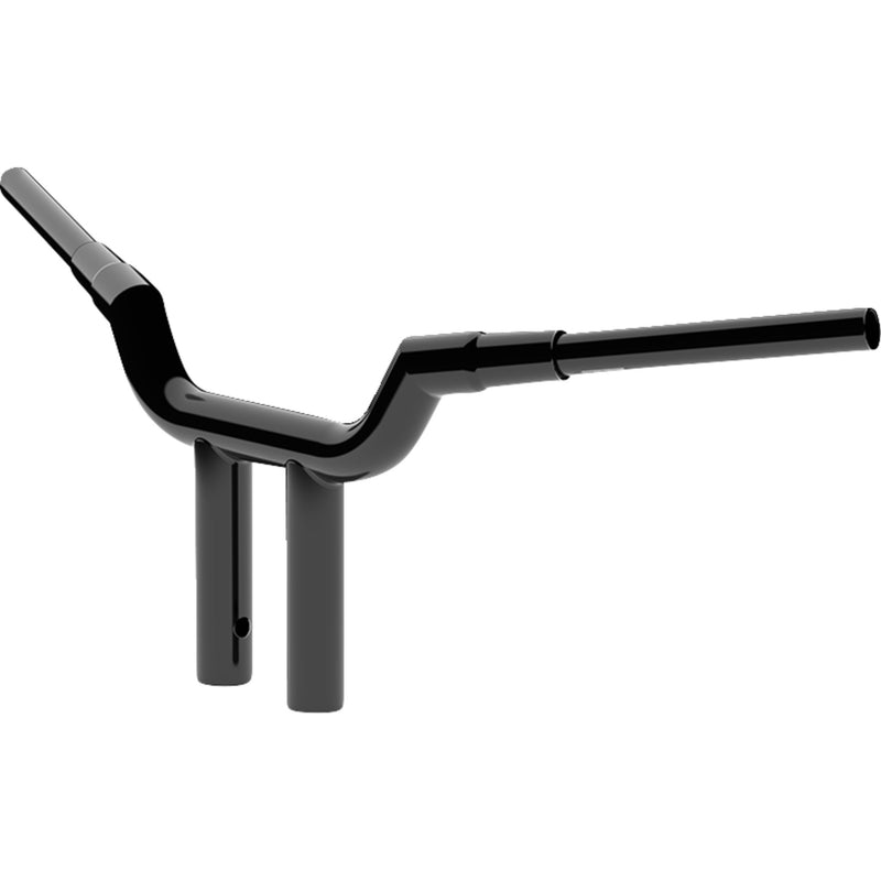 LA CHOPPERS 0601-6274 LA-7344-10B Valley T-Bar - Handlebar - Valley - T-Bar - 10" - Black