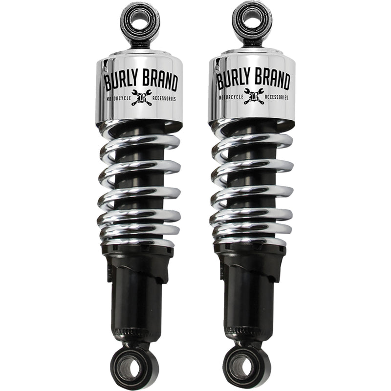 Burly Brand Slammer Shock Absorber - B28-1202 For Harley Dyna 1991-2017