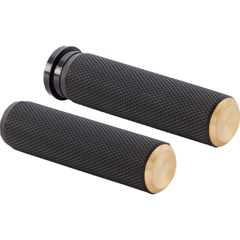 Arlen Ness Knurled Grips - 07-334 For Harley Motorcycles 2008-2025