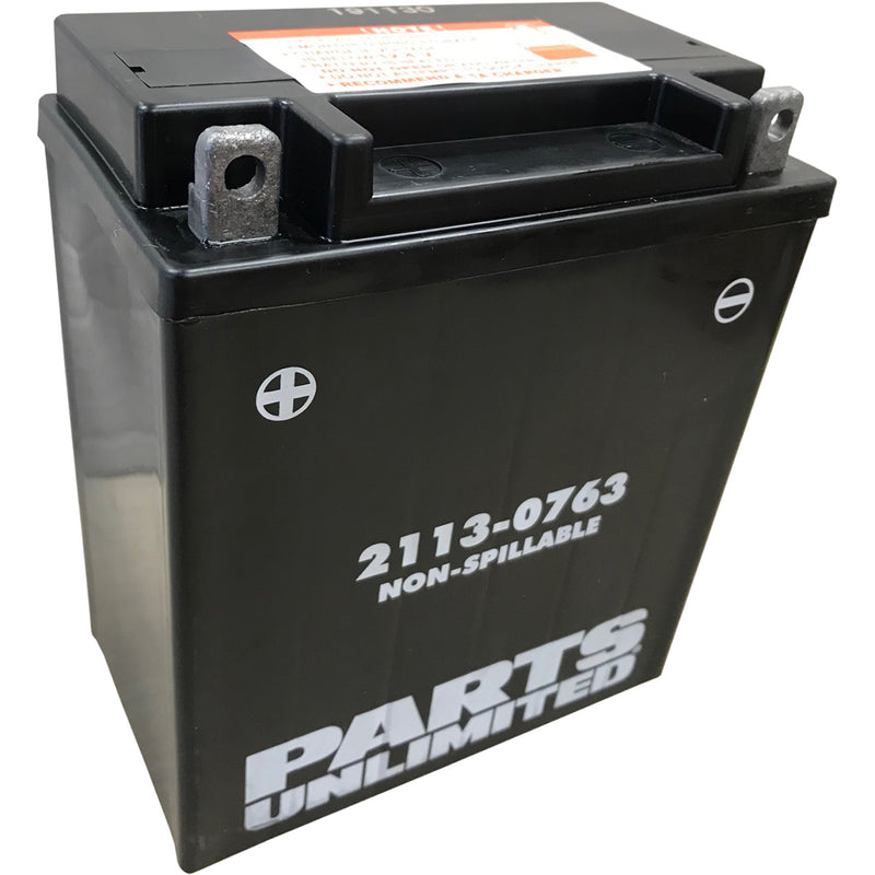 Parts Unlimited Battery - 2113-0763 For Benelli 250 1999-2003 | Ducati Supersport 750 1991-2007