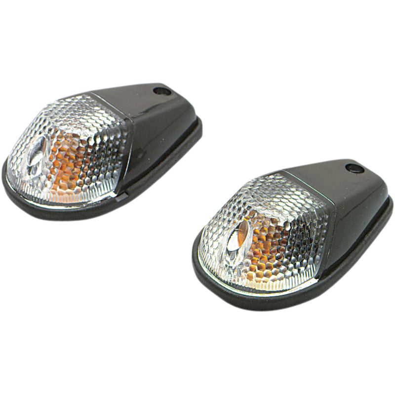 K&S TECHNOLOGIES 25-8022 25-8022 Flush Mount Marker Lights black/clear