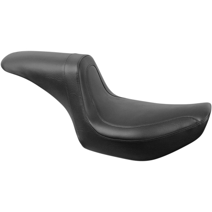 MUSTANG 0805-0053 75445 Fastback™ Seat - Stitched - Black - FXR '82-'00